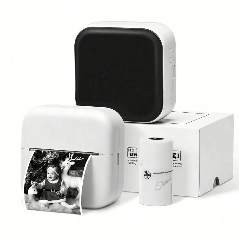 Phomemo M02 X  Mini Thermal Blue Tooth Inkless Compatible 53/15/25mm Pocket Printer for Kids Gift