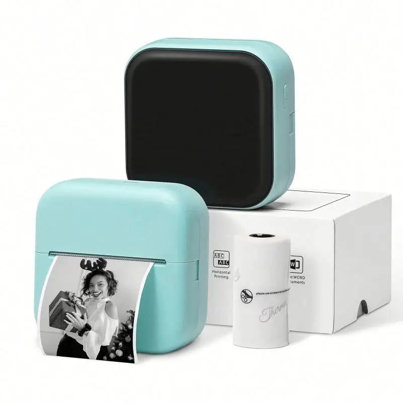 Phomemo M02 X  Mini Thermal Blue Tooth Inkless Compatible 53/15/25mm Pocket Printer for Kids Gift