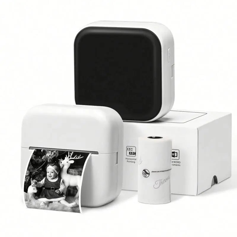 Phomemo M02 X  Mini Thermal Blue Tooth Inkless Compatible 53/15/25mm Pocket Printer for Kids Gift