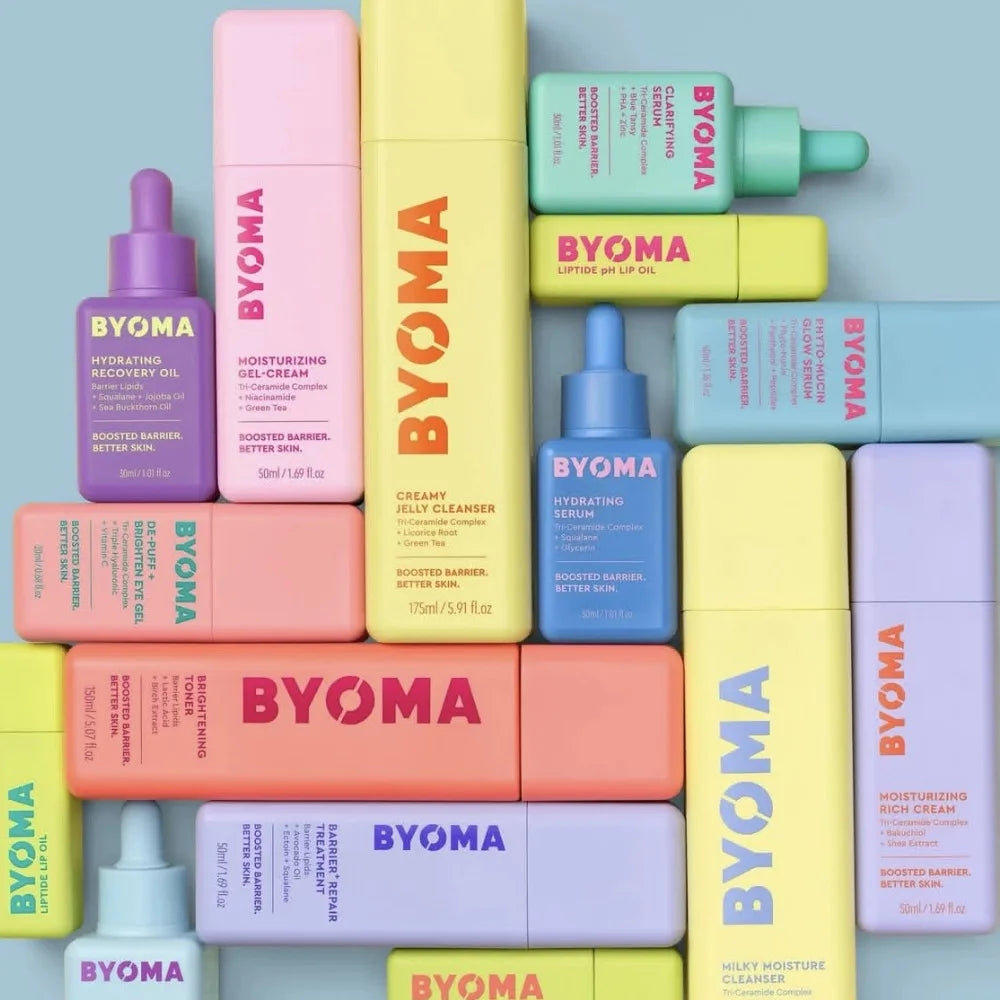 Sérum hydratant BYOMA - Soin visage gel-crème récupérateur éclat