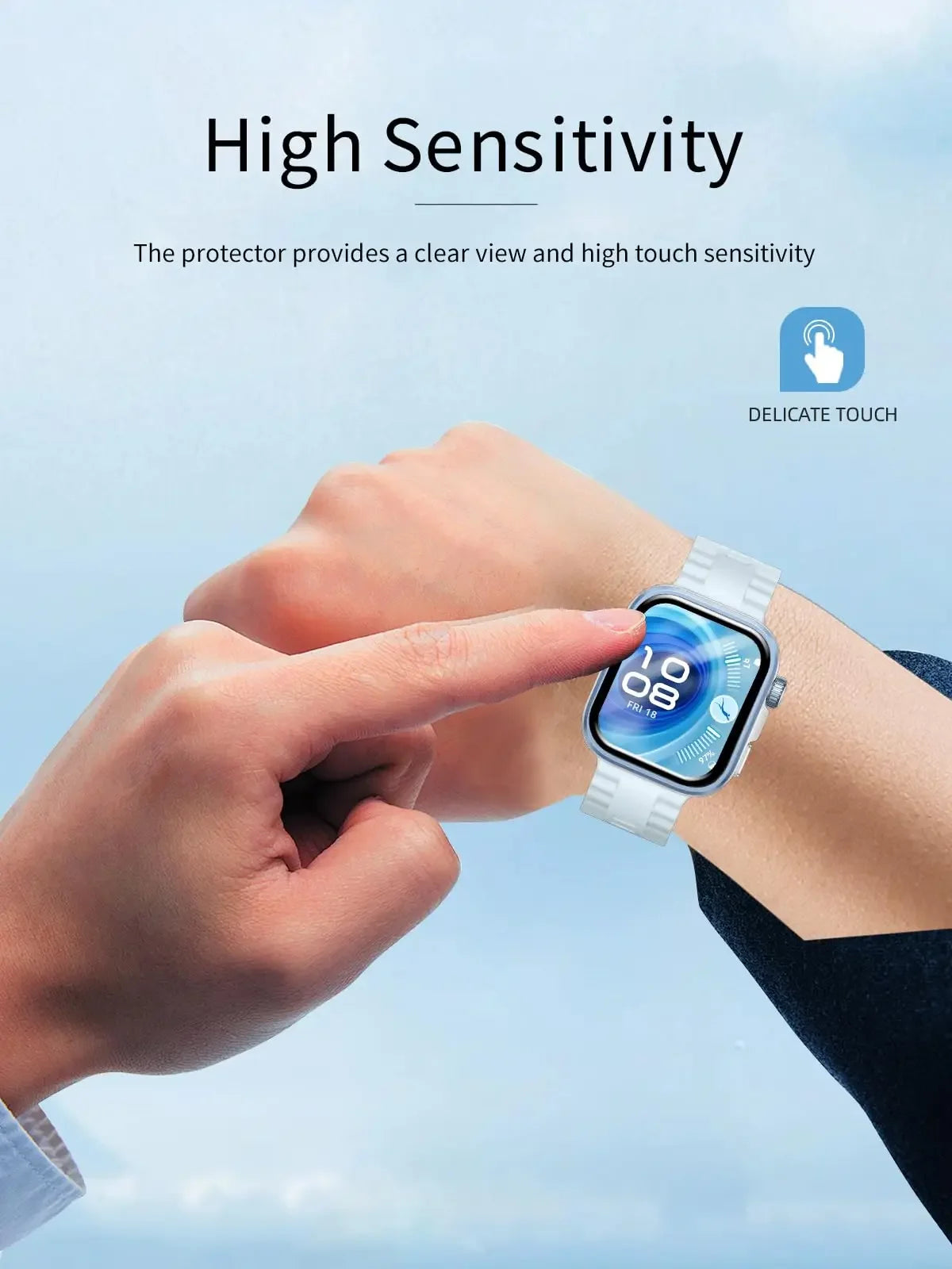 1-3Pcs 9D Curved Film For Huawei Watch fit4 3 Smart Watch Screen Protector Not Glass Full Cover for Huawei Watch Fit 3 4 Pro