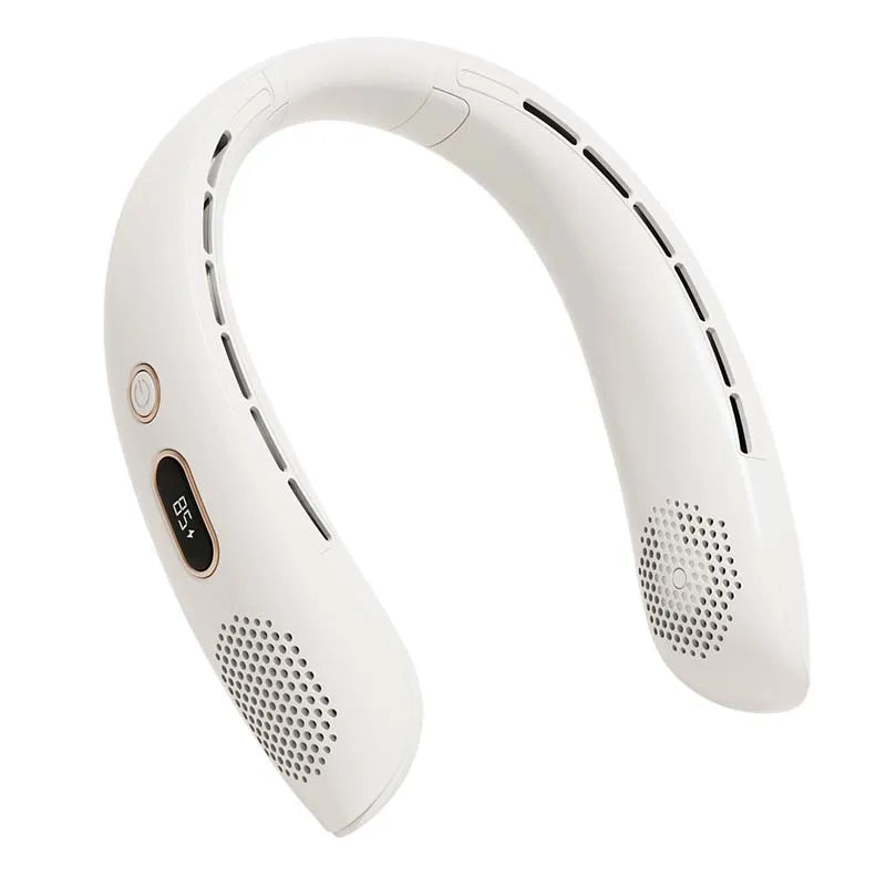 Personal Air Cooler Portable 3-Speed Neck Fan Hands Free Wearable Design Ventilador De Cuello Aire Acondicionado
