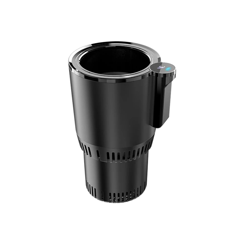 Smart Car 2-In-1 Hot And Cold Cup Drinks Holder Home Fast Refrigeration Cooling/Heating Mini Touch Screen Beverage Mug Drink Can