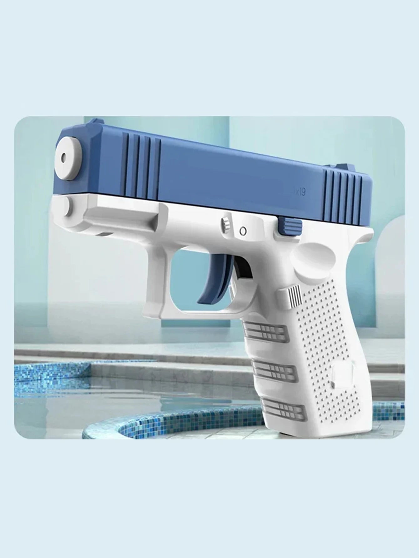 Water Gun Spray New Playful Water Gun Large Capacity Press and Run Mini Pistol Outdoor Water Gun Toy