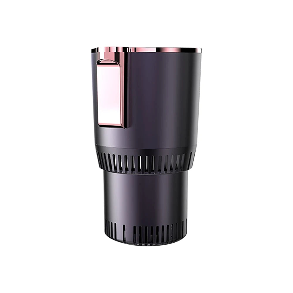 Smart Car 2-In-1 Hot And Cold Cup Drinks Holder Home Fast Refrigeration Cooling/Heating Mini Touch Screen Beverage Mug Drink Can