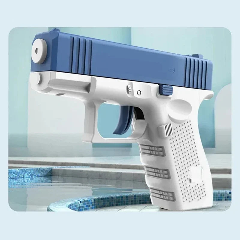 Water Gun Spray New Playful Water Gun Large Capacity Press and Run Mini Pistol Outdoor Water Gun Toy