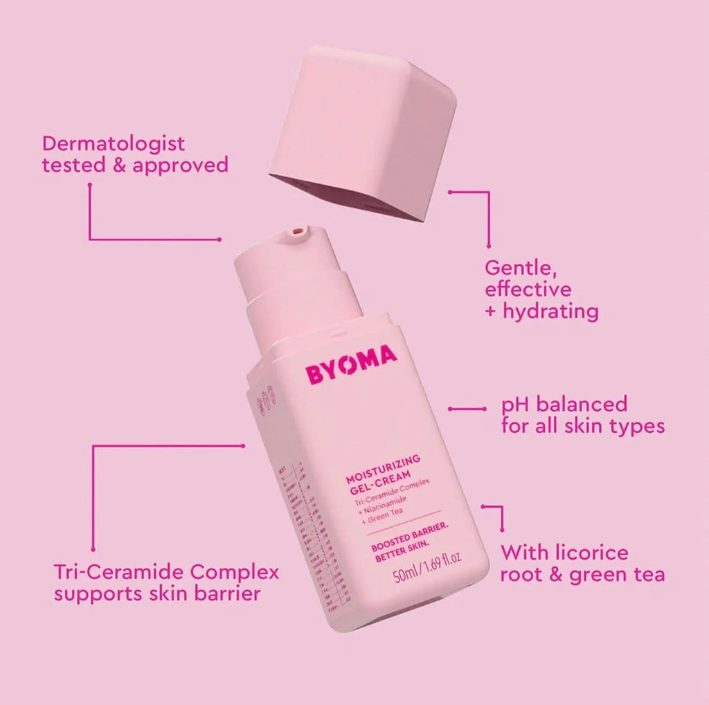Sérum hydratant BYOMA - Soin visage gel-crème récupérateur éclat