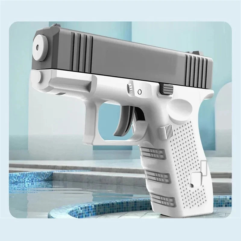 Water Gun Spray New Playful Water Gun Large Capacity Press and Run Mini Pistol Outdoor Water Gun Toy